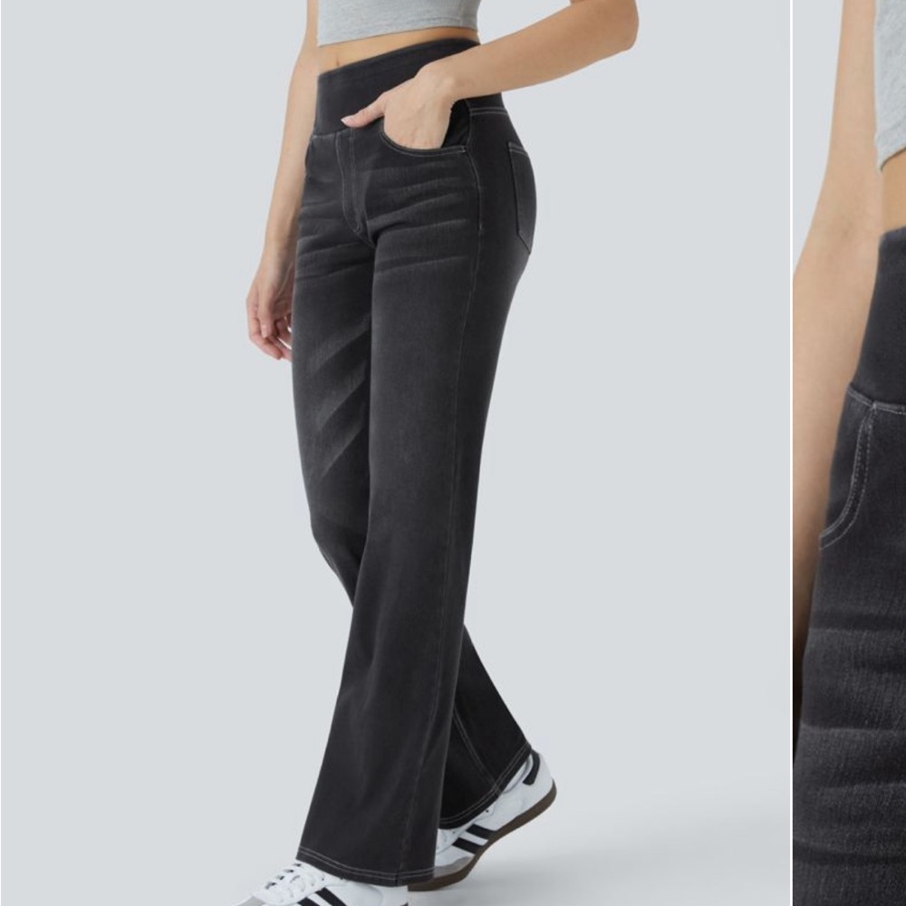 HALARA Charcoal Flare Women's Jeans